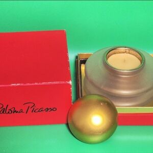 VINTAGE RARE PALOMA PICASSO L'AMBIANCE CANDLE LARGE